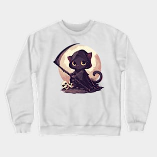 reaper cat Crewneck Sweatshirt